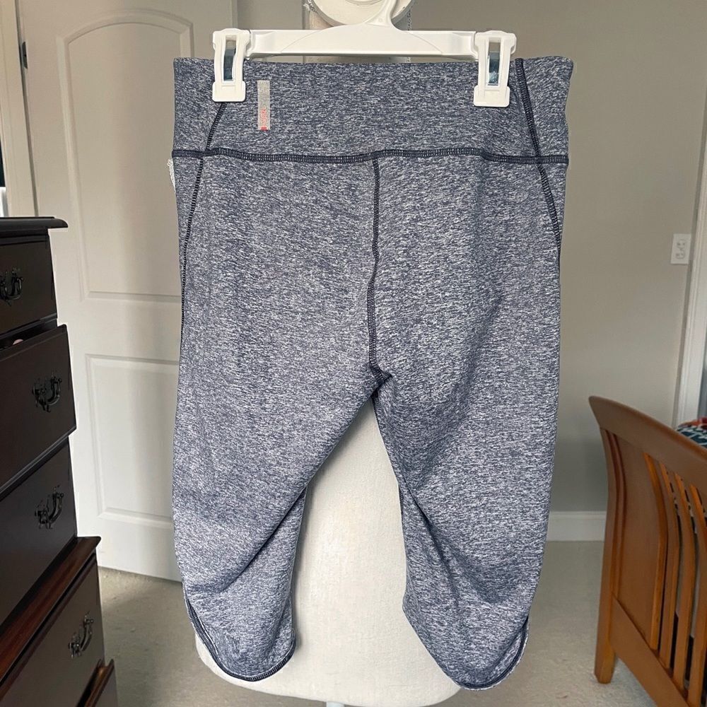 Zella Purple Space-dye Capris  - Picture 3 of 4